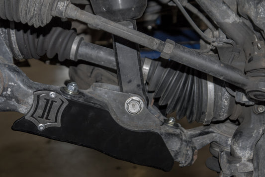 2010-2024 Toyota 4Runner/2010-2014 FJ Cruiser Lower Control Arm Skid Plate Kit ICON Vehicle Dynamics-1