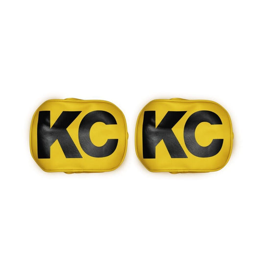 Head Light Cover 6x9 Inch Yellow KC Soft Pair KC Hilites