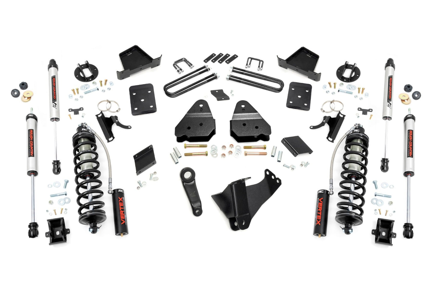 4.5 Inch Lift Kit OVLD C/O V2 Ford F-250 Super Duty 4WD (2011-2014) Rough Country