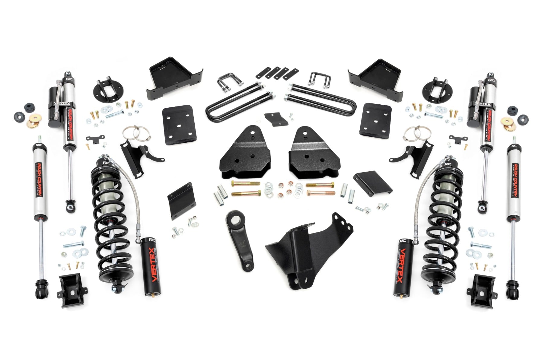 4.5 Inch Lift Kit OVLD C/O Vertex Ford F-250 Super Duty 4WD (11-14) Rough Country