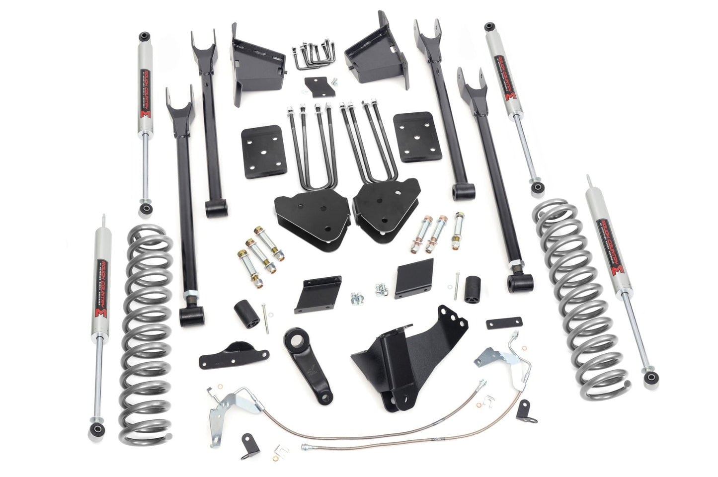 6 Inch Lift Kit 4-Link OVLD M1 Ford F-250 Super Duty 4WD (2011-2014) Rough Country