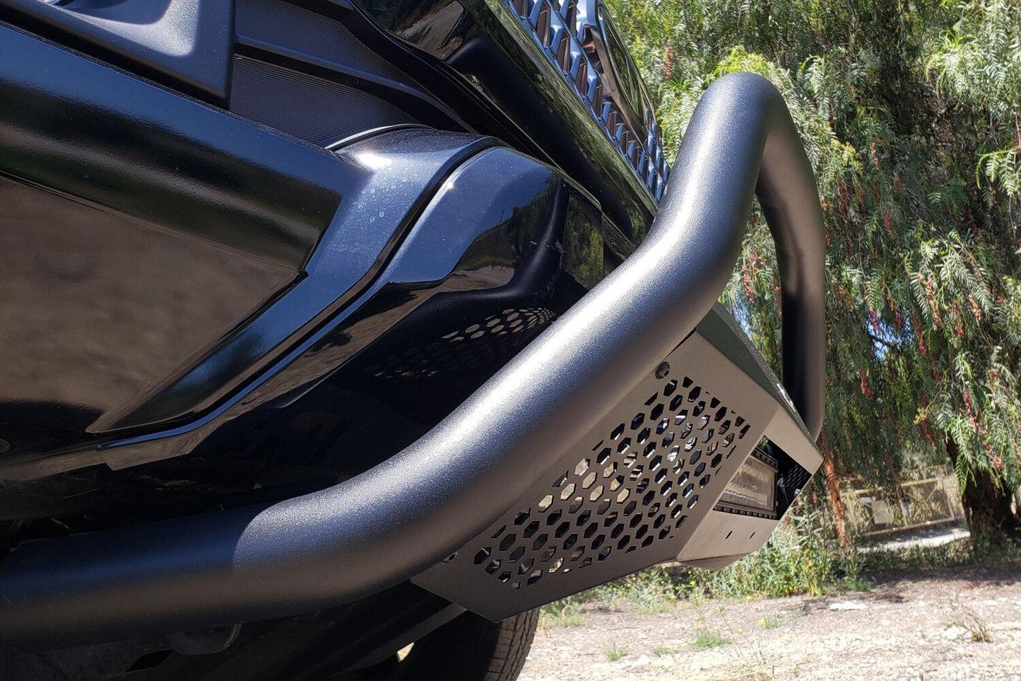 RC4LR & RC3 LR Mounting Brackets Only Textured Black 2016-2023 Toyota Tacoma Go Rhino-2