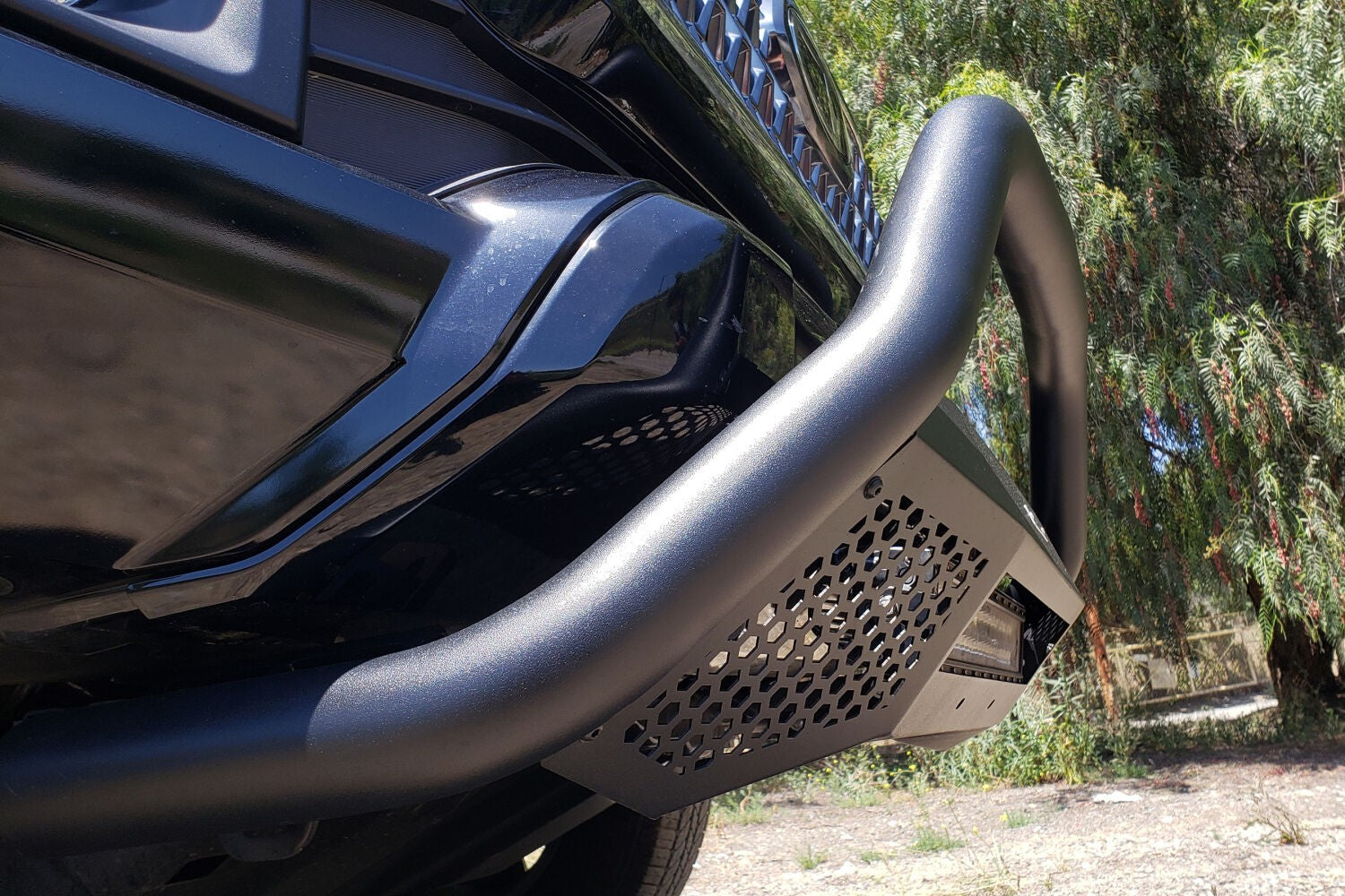 RC4LR & RC3 LR Mounting Brackets Only Textured Black 2016-2023 Toyota Tacoma Go Rhino-2