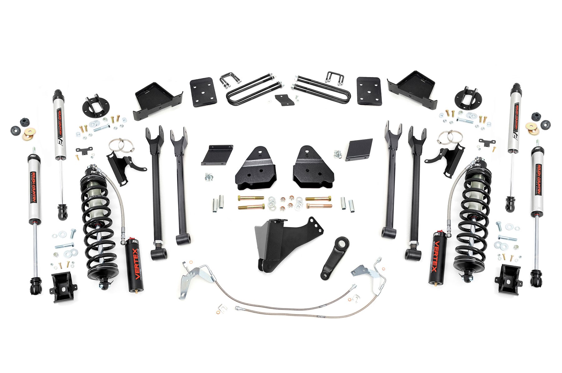 6 Inch Lift Kit 4-Link OVLD C/O V2 Ford F-250 Super Duty (11-14) Rough Country
