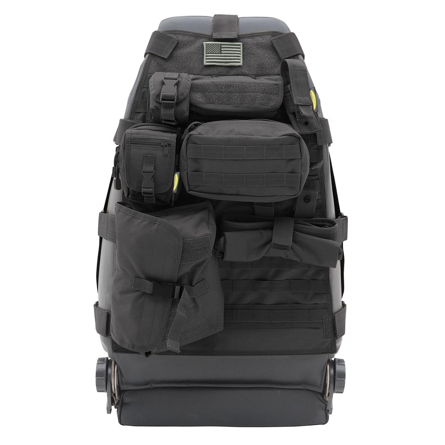 Gear Seat Cover Front Black 76-18 CJ & Wrangler YJ/TJ/LJ/JK Smittybilt