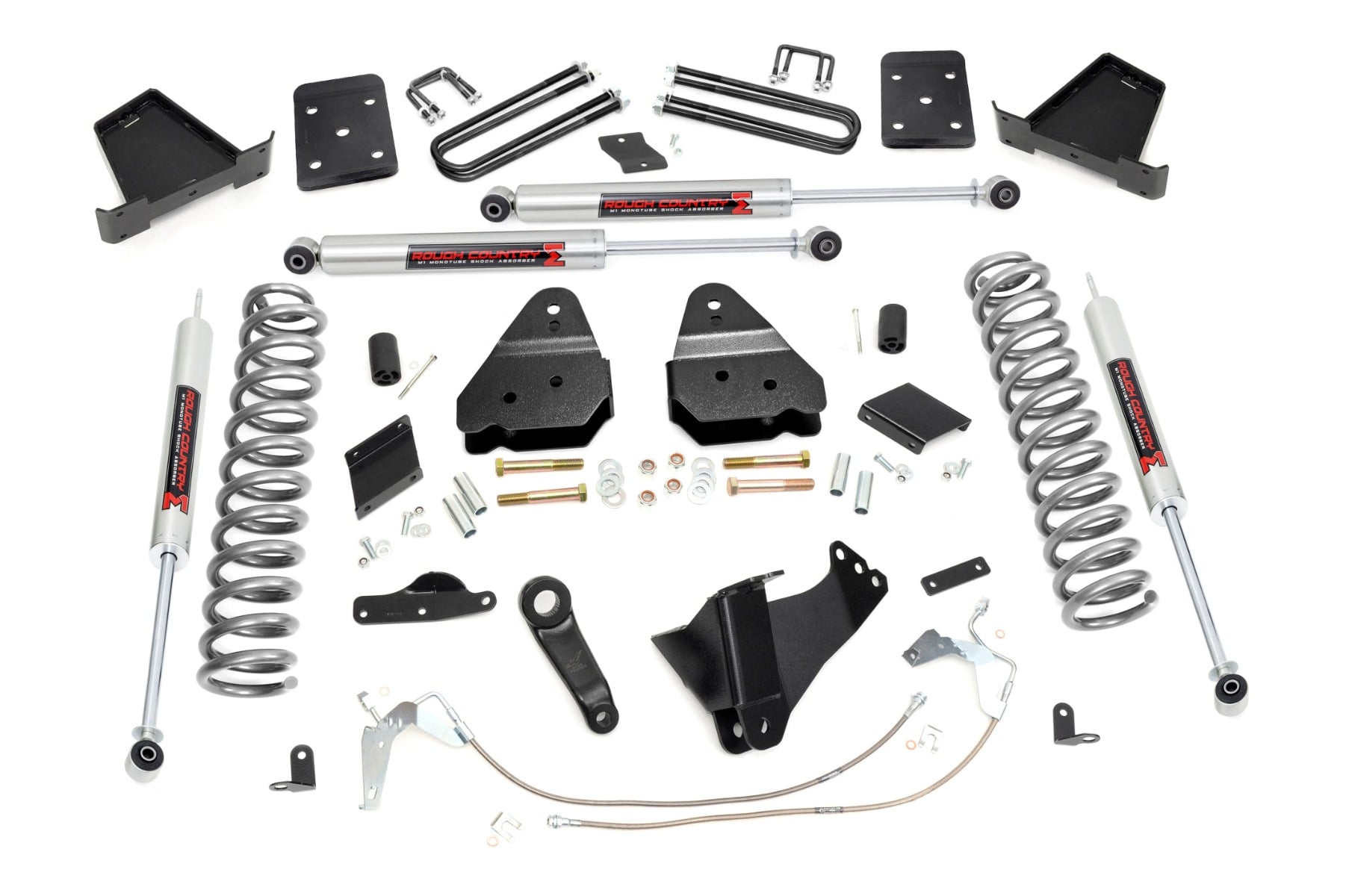 6 Inch Lift Kit Gas OVLD M1 Ford F-250 Super Duty 4WD (2011-2014) Rough Country