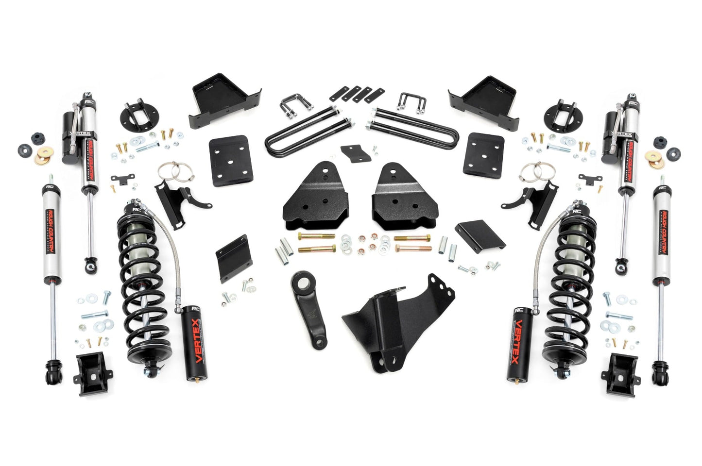 4.5 Inch Lift Kit OVLD C/O Vertex Ford F-250 Super Duty 4WD (15-16) Rough Country