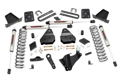 4.5 Inch Suspension Lift Kit w/V2 Shocks 15-16 F-250 4WD Rough Country-1