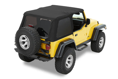Trektop Slantback Soft Top For Jeep 1997-2006 Wrangler TJ Bestop-2
