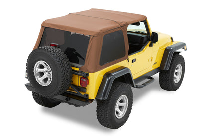 Trektop Slantback Soft Top For Jeep 1997-2006 Wrangler TJ Bestop-1