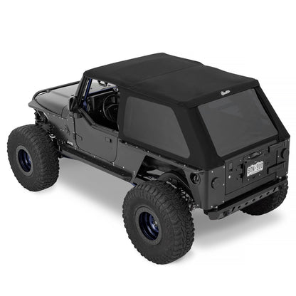 Trektop Slantback Soft Top For Jeep 2004-2006 Wrangler TJ Bestop-3