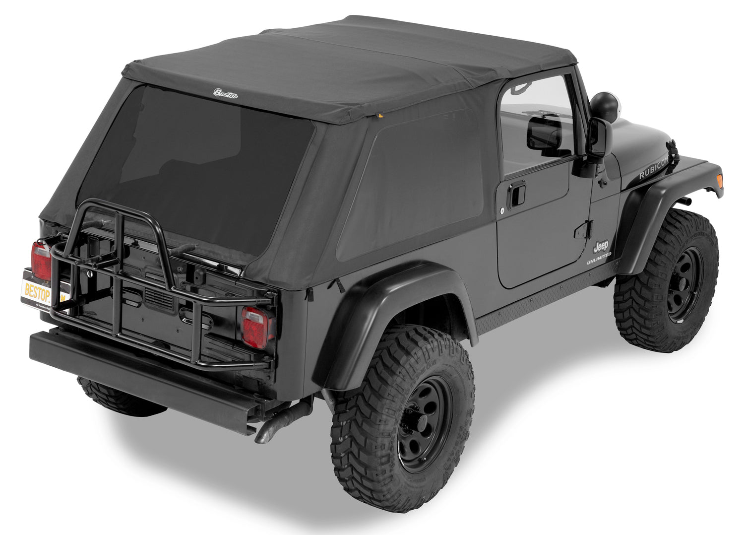 Bestop Trektop Slantback Soft Top For Jeep 2004-2006 Wrangler TJ Bestop