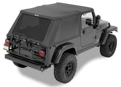Trektop Slantback Soft Top For Jeep 2004-2006 Wrangler TJ Bestop