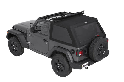 Trektop Slantback Soft Top For Jeep 2018-Current Wrangler JL 2 Door Bestop-9