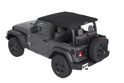 Trektop Slantback Soft Top For Jeep 2018-Current Wrangler JL 2 Door Bestop-10