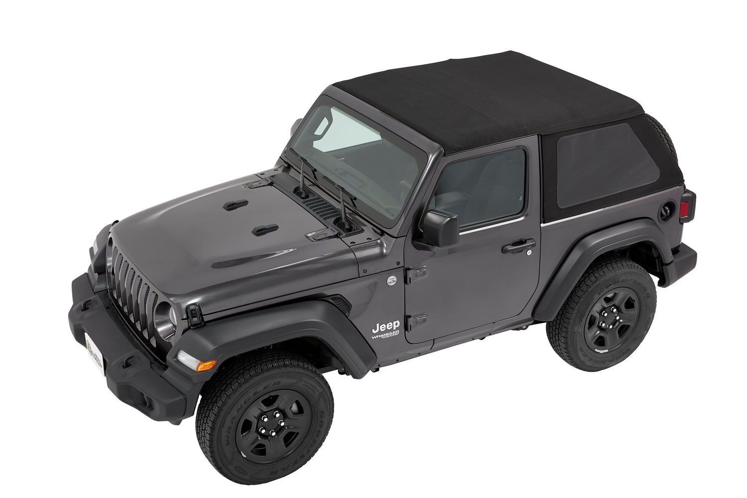 Bestop Trektop Slantback Soft Top For Jeep 2018-Current Wrangler JL 2 Door Bestop