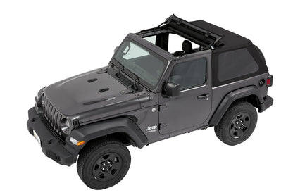 Trektop Slantback Soft Top For Jeep 2018-Current Wrangler JL 2 Door Bestop-13
