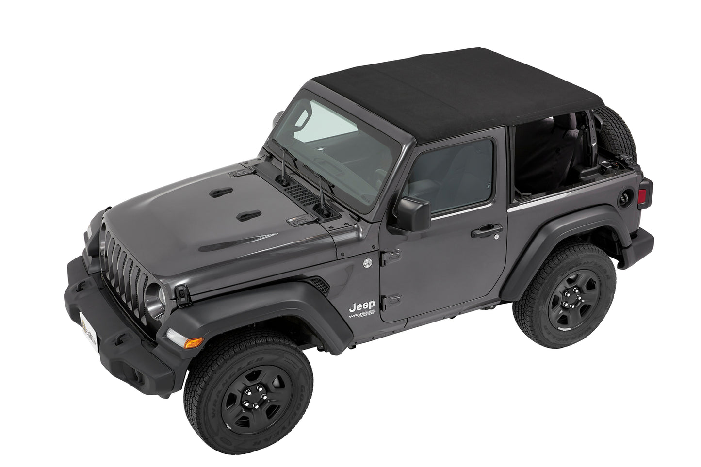 Bestop Trektop Slantback Soft Top For Jeep 2018-Current Wrangler JL 2 Door Bestop