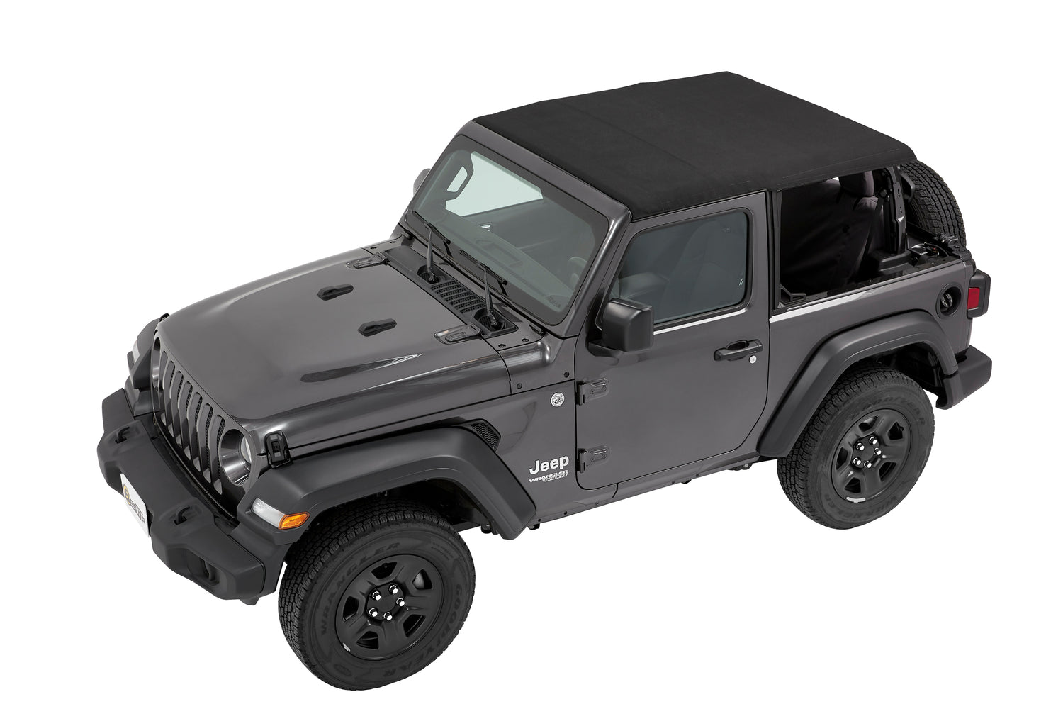 Bestop Trektop Slantback Soft Top For Jeep 2018-Current Wrangler JL 2 Door Bestop