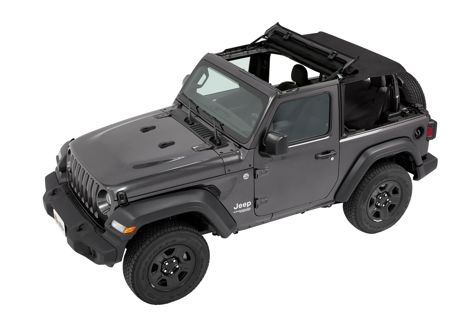 Bestop Trektop Slantback Soft Top For Jeep 2018-Current Wrangler JL 2 Door Bestop
