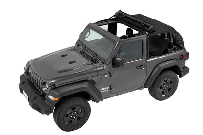 Trektop Slantback Soft Top For Jeep 2018-Current Wrangler JL 2 Door Bestop-15