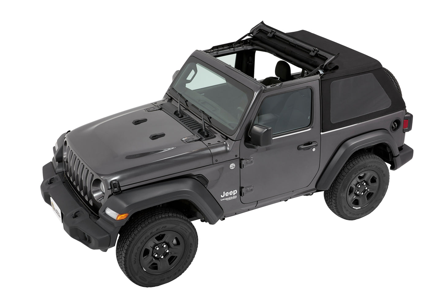 Bestop Trektop Slantback Soft Top For Jeep 2018-Current Wrangler JL 2 Door Bestop
