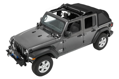 Trektop Slantback Soft Top For Jeep 2018-Current Wrangler JL 4 Door Bestop-6
