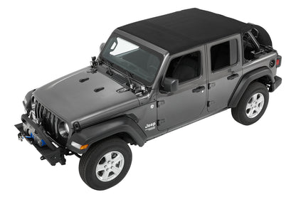 Trektop Slantback Soft Top For Jeep 2018-Current Wrangler JL 4 Door Bestop-7