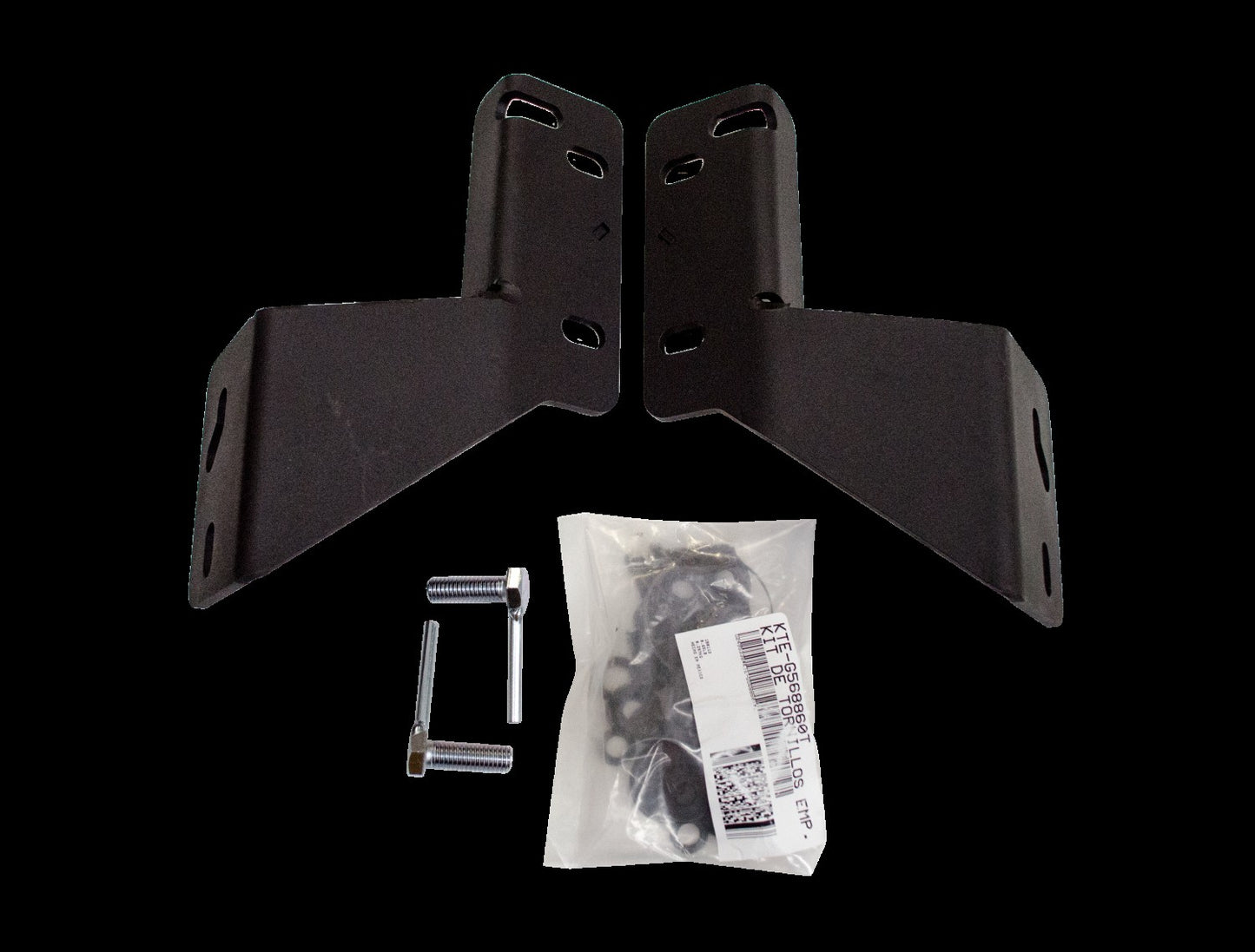 RC3 LR with Mounting Brackets & 20 Inch Light Bar Textured Black 2015-2025 Ford F-150 Go Rhino-1