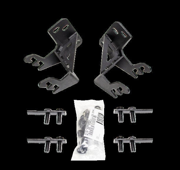 RC3 LR with Mounting Brackets & 20 Inch Light Bar Textured Black 2011-2016 Ford F-250/F-350 Go Rhino-1