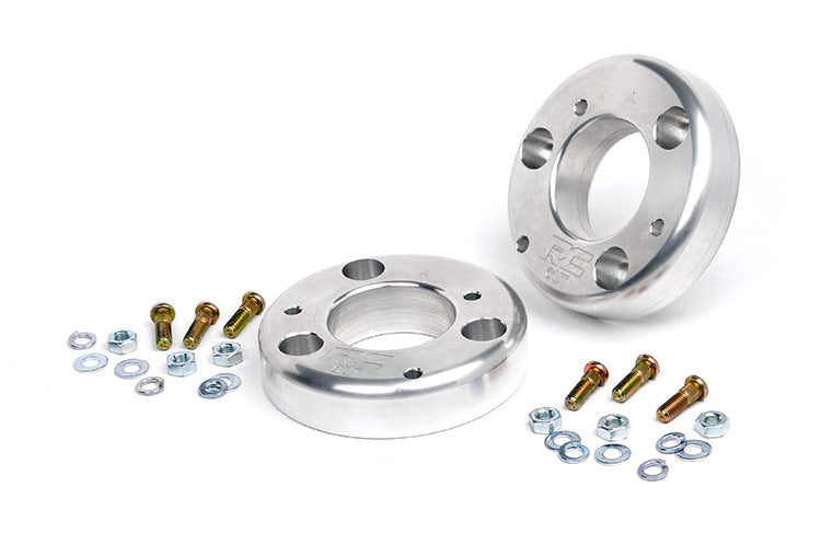 Rough Country 2 Inch Leveling Billet Strut Extensions 14-20 F-150 Rough Country