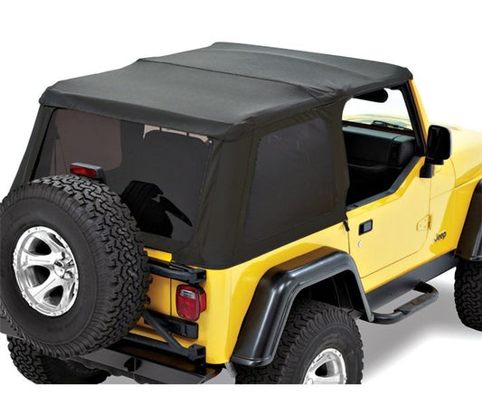 Trektop Slantback Soft Top For Jeep 1997-2006 Wrangler TJ Bestop