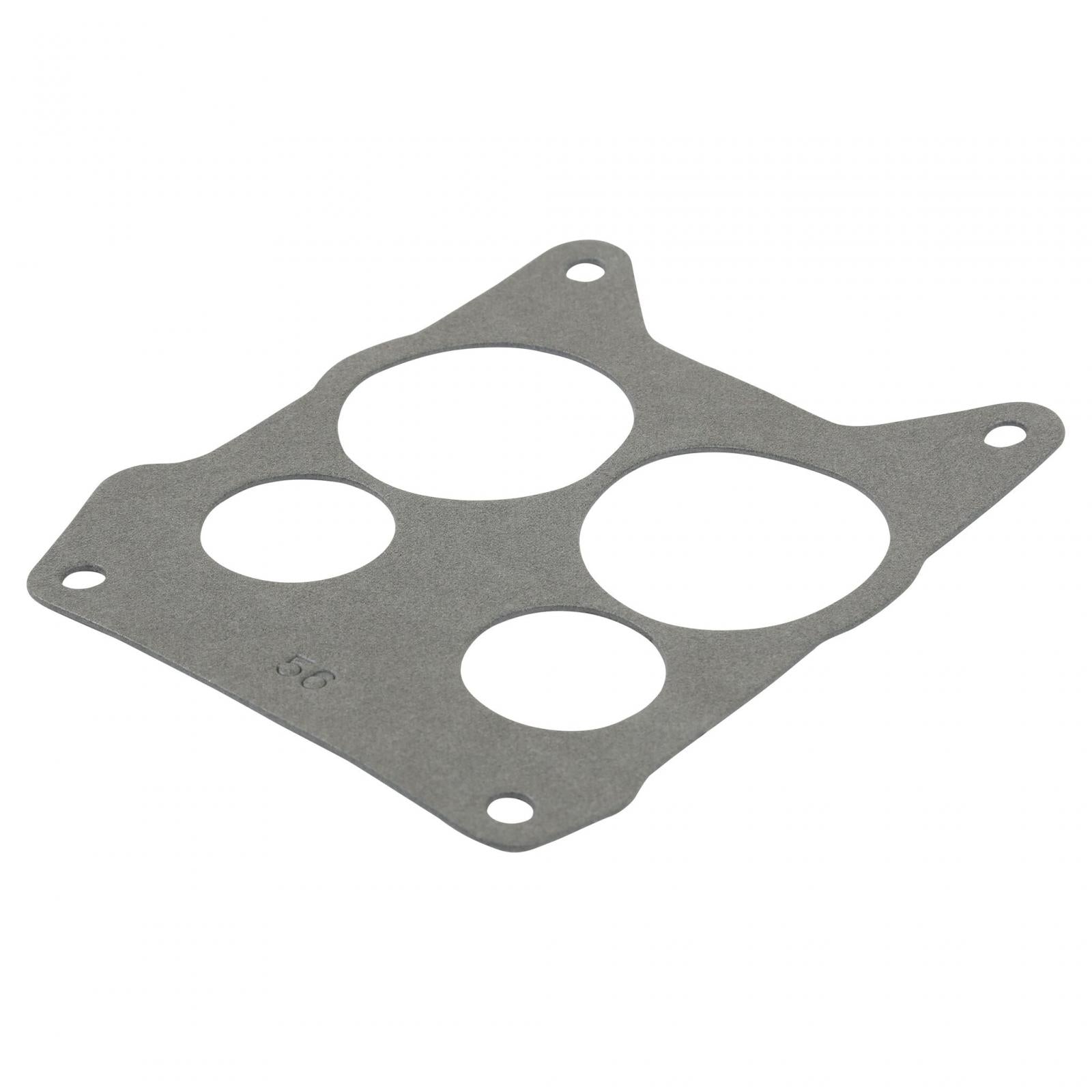Performance Carb Base 4-Hole Bulk Packaged with UPC Label Fits Edelbrock and Rochester Quadrajet 4-Barrel Carburetors Mr Gasket-3