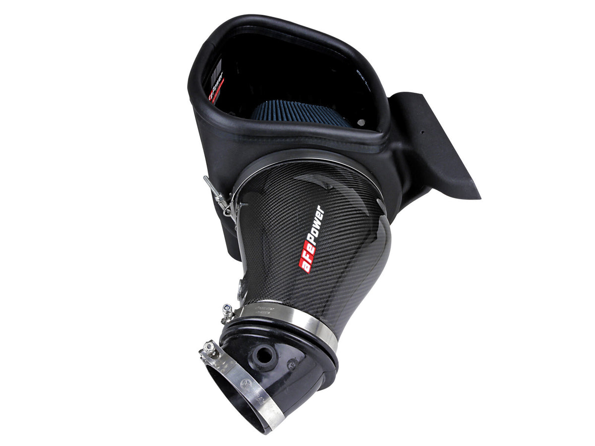 Track Series Carbon Fiber Intake System w/ Pro 5R Filter Jeep Grand Cherokee Trackhawk (WK2) 2018 V8-6.2L (sc) aFe Power-2