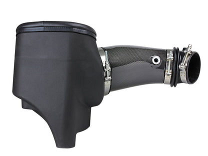 Track Series Carbon Fiber Intake System w/ Pro 5R Filter Jeep Grand Cherokee Trackhawk (WK2) 2018 V8-6.2L (sc) aFe Power-4