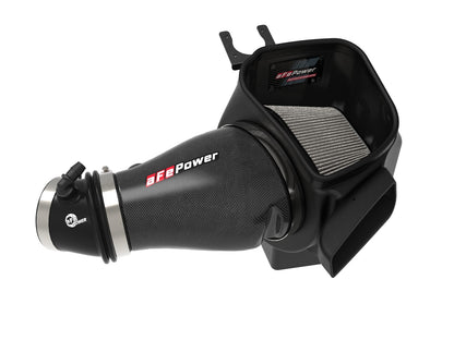 Track Series Carbon Fiber Intake System w/ Pro Dry S Filter Jeep Grand Cherokee Trackhawk (WK2) 19-21/ Dodge Durango Hellcat 21-26 V8-6.2L (sc) aFe Power-2