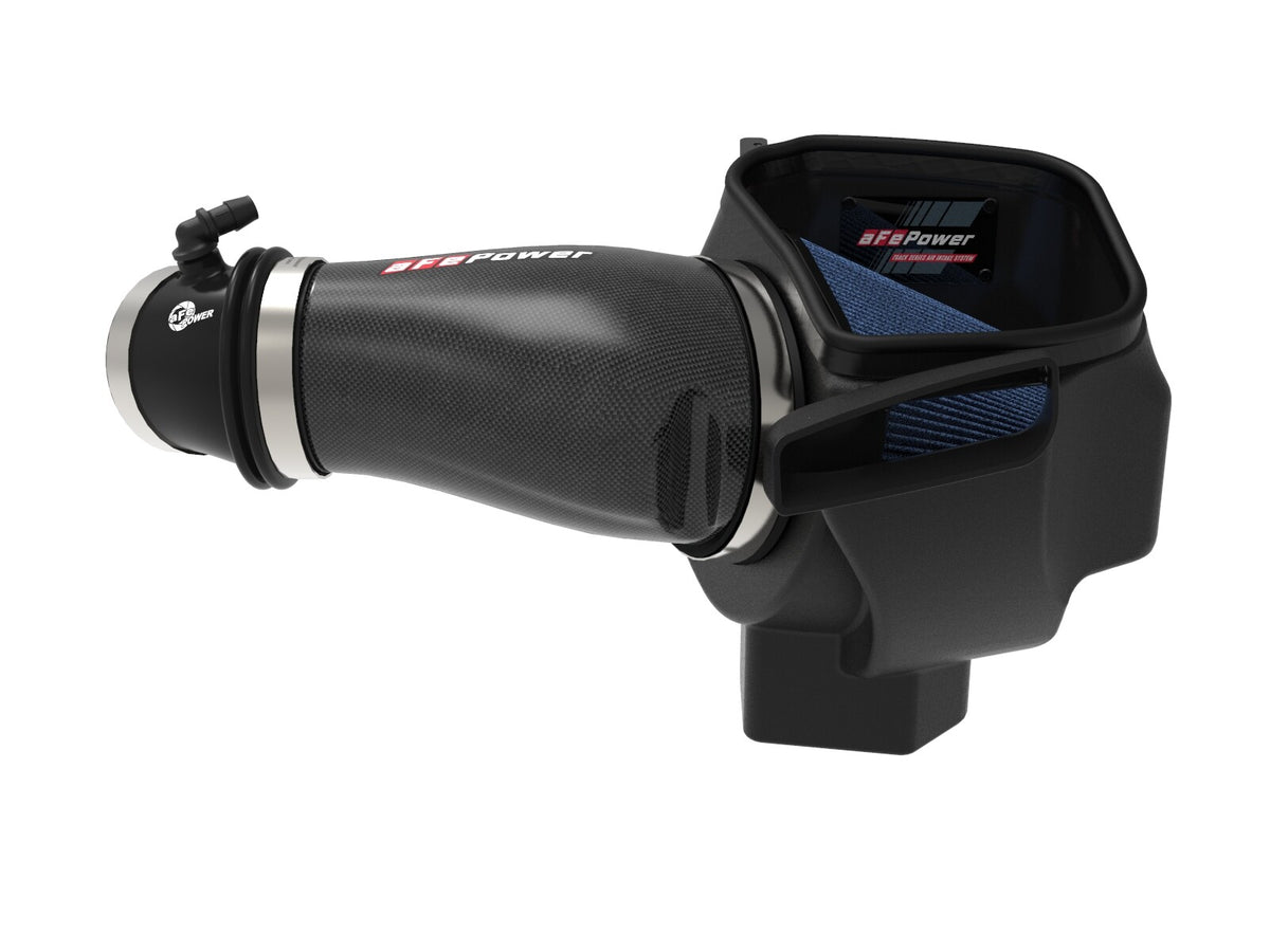 Track Series Carbon Fiber Intake System w/ Pro 5R Filter Jeep Grand Cherokee Trackhawk (WK2) 19-21/ Dodge Durango Hellcat 21-26 V8-6.2L (sc) aFe Power-3