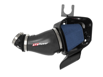 Track Series Carbon Fiber Intake System w/ Pro 5R Filter Jeep Grand Cherokee Trackhawk (WK2) 19-21/ Dodge Durango Hellcat 21-26 V8-6.2L (sc) aFe Power-4