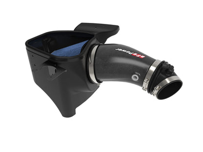 Track Series Carbon Fiber Intake System w/ Pro 5R Filter Jeep Grand Cherokee Trackhawk (WK2) 19-21/ Dodge Durango Hellcat 21-26 V8-6.2L (sc) aFe Power-5