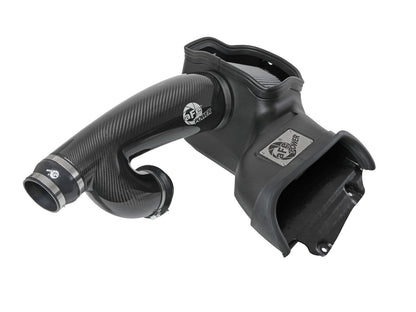 Track Series Carbon Fiber Intake System w/ Pro Dry S Filter Ford F-150 Raptor 17-20 V6-3.5L (tt) aFe Power-2