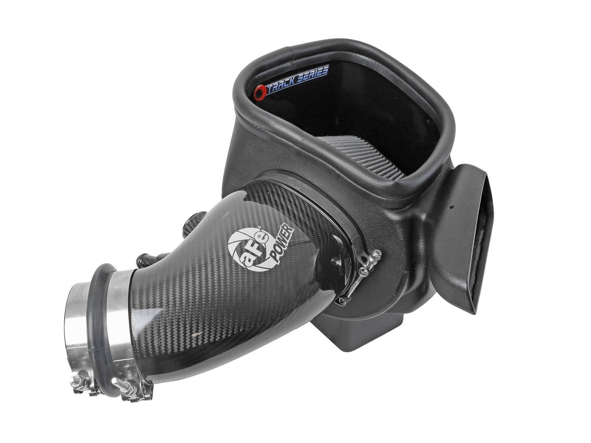 Track Series Carbon Fiber Intake System w/ Pro Dry S Filter Jeep Grand Cherokee (WK2) 12-21/ Dodge Durango SRT 18-24 V8-6.4L Hemi aFe Power-2