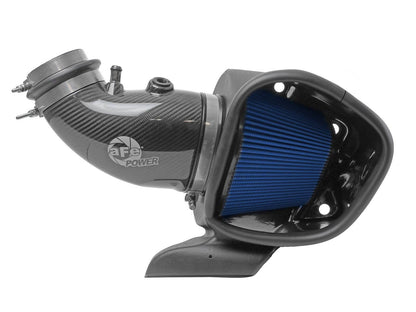 Track Series Carbon Fiber Intake System w/ Pro 5R Filter Jeep Grand Cherokee (WK2) 12-21/ Dodge Durango SRT 18-24 V8-6.4L Hemi aFe Power-4