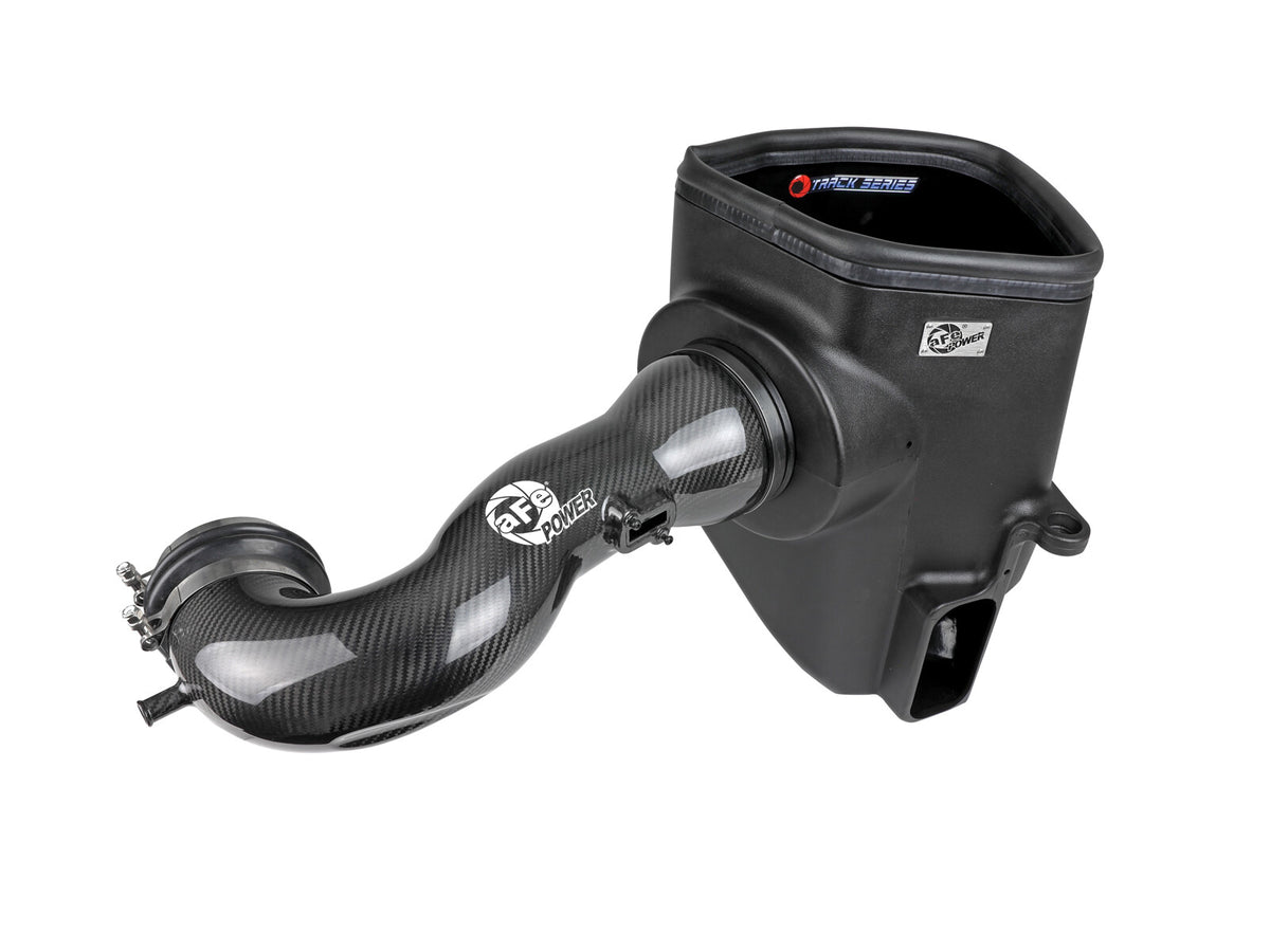 Track Series Carbon Fiber Intake System w/ Pro Dry S Filter GM Trucks/SUVs 19-26 V8-5.3/6.2L aFe Power-3