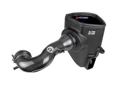 Track Series Carbon Fiber Intake System w/ Pro Dry S Filter GM Trucks/SUVs 19-26 V8-5.3/6.2L aFe Power-3