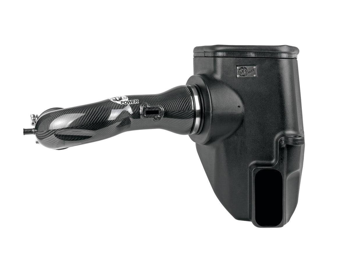 Track Series Carbon Fiber Intake System w/ Pro Dry S Filter GM Trucks/SUVs 19-26 V8-5.3/6.2L aFe Power-4