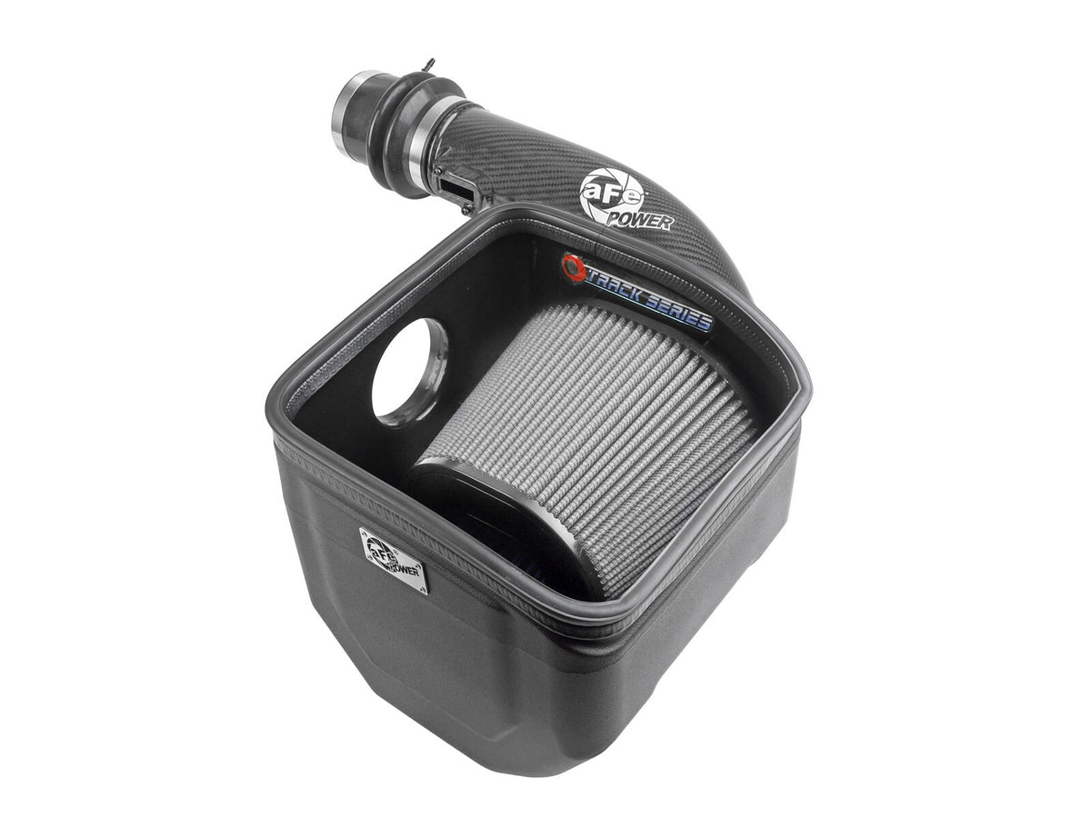 Track Series Carbon Fiber Intake System w/ Pro Dry S Filter Nissan Patrol (Y61) 17-24 L6-4.8L aFe Power