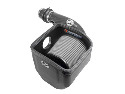 Track Series Carbon Fiber Intake System w/ Pro Dry S Filter Nissan Patrol (Y61) 17-24 L6-4.8L aFe Power