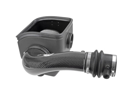 Track Series Carbon Fiber Intake System w/ Pro Dry S Filter Nissan Patrol (Y61) 17-24 L6-4.8L aFe Power-2