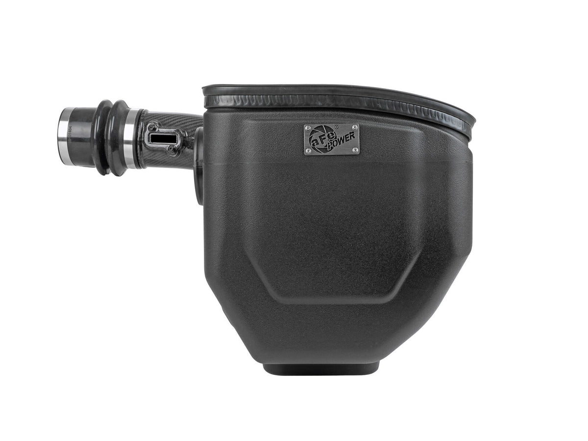 Track Series Carbon Fiber Intake System w/ Pro Dry S Filter Nissan Patrol (Y61) 17-24 L6-4.8L aFe Power-3