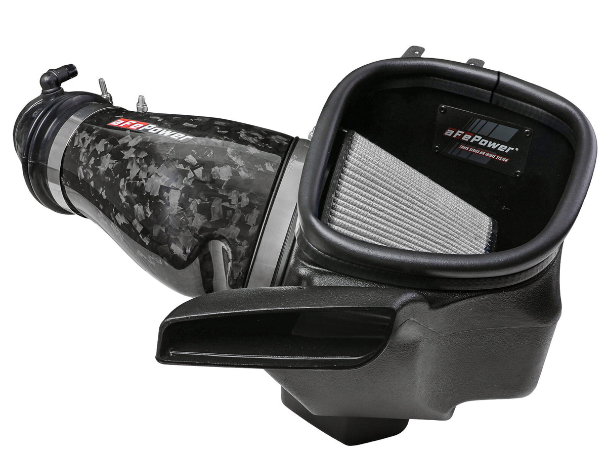 Track Series Carbon Fiber Intake System w/ Pro Dry S Filter Dodge Durango SRT Hellcat 21-26 V8-6.2L (sc) aFe Power